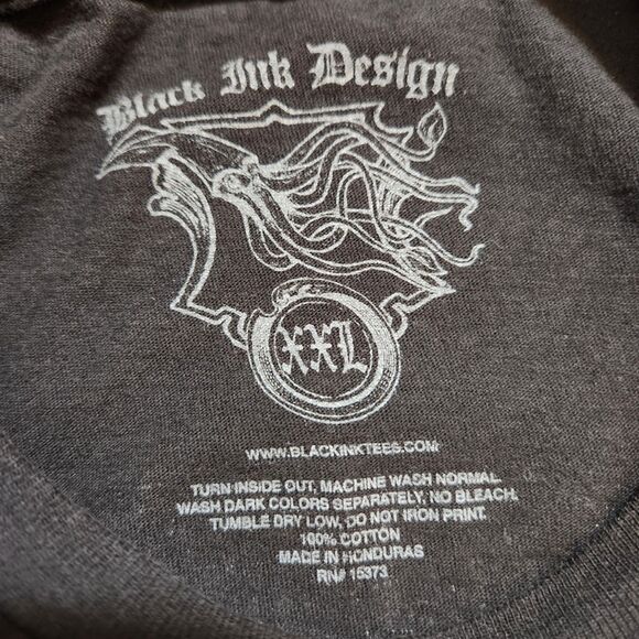 Black Ink Design Tee XXL – “Once a Marine Always a Marine” - Picture 9 of 9